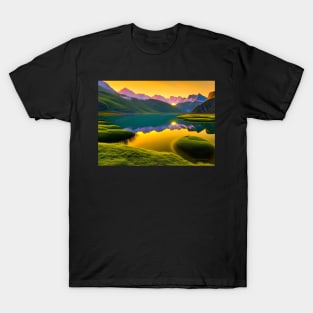 Psychedelic Mountains T-Shirt